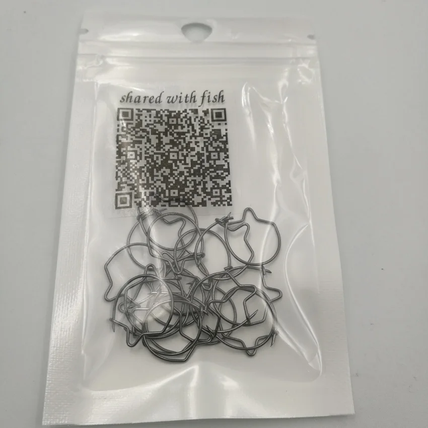 Совместно с рыба 20PCS L/M/S тупыми черный карп рыбалка личинки зажим для наживка