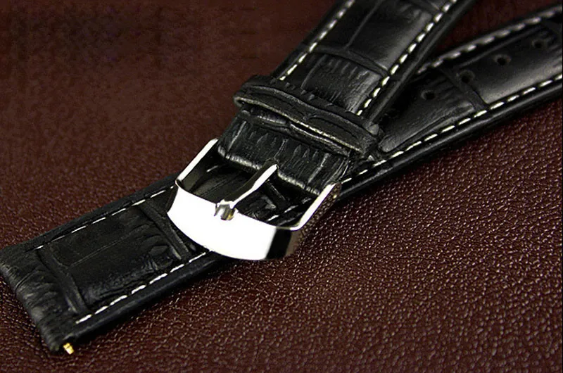 Великолепные 2017 Роскошные брендовые кварцевые часы повседневные модные кожаные