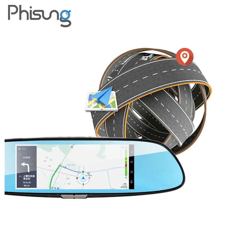 3G видеорегистратор+Android 5.0 GPS видеорегистраторы автомобильные+Bluetooth регистратор