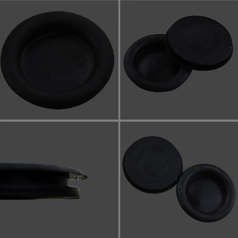 30 мм черная двухсторонняя арматура бар прокладки провода протектор|Кольцевые