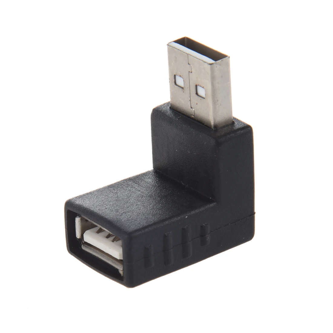 Черный правый угол USB 2 0 Тип A адаптер Папа-мама разъем | Обустройство дома