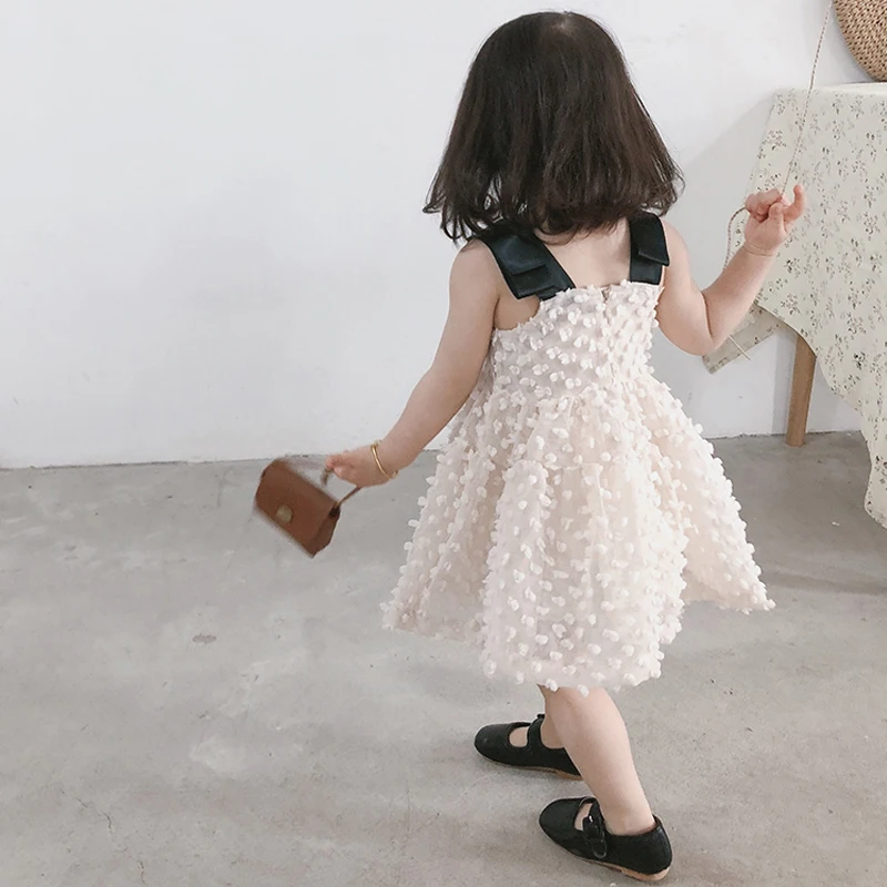 New Summer Kids Clothes Suspenders Dresses Baby Girls Princess Party Dress Sleeveless Costumes | Детская одежда и обувь
