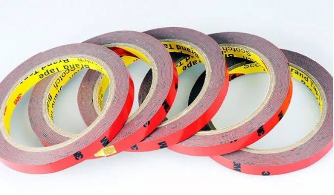 Двусторонняя акриловая поролоновая клейкая лента 3 м Клейкая 6 мм Автомобильные