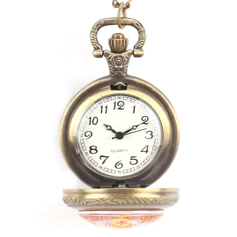 Retro Eagle Desgin Russia Double-headed for Men Women Quartz Watches Pendant Pocket Watch relojes mujer Relogio Gifts | Наручные часы