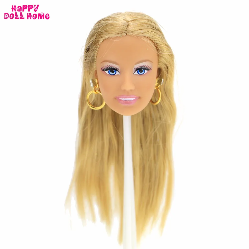 Длинные светлые прямые волосы модные серьги для самостоятельной сборки гибкие