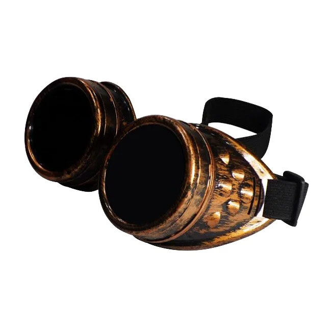 Винтажные защитные очки в стиле стимпанк готические для косплея красные