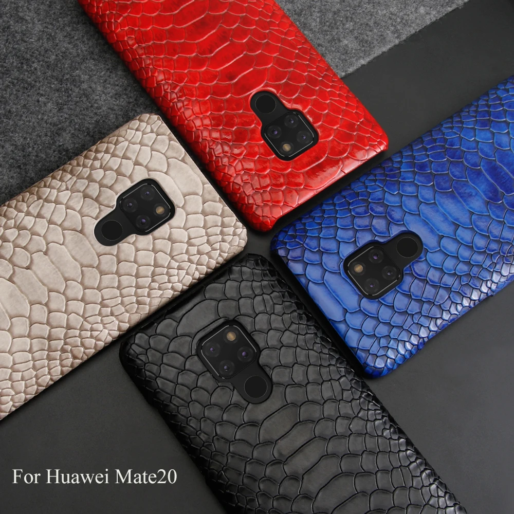 Новейший уникальный змеиный кожаный чехол для Huawei Mate20Pro PC идеально подходит Mate20