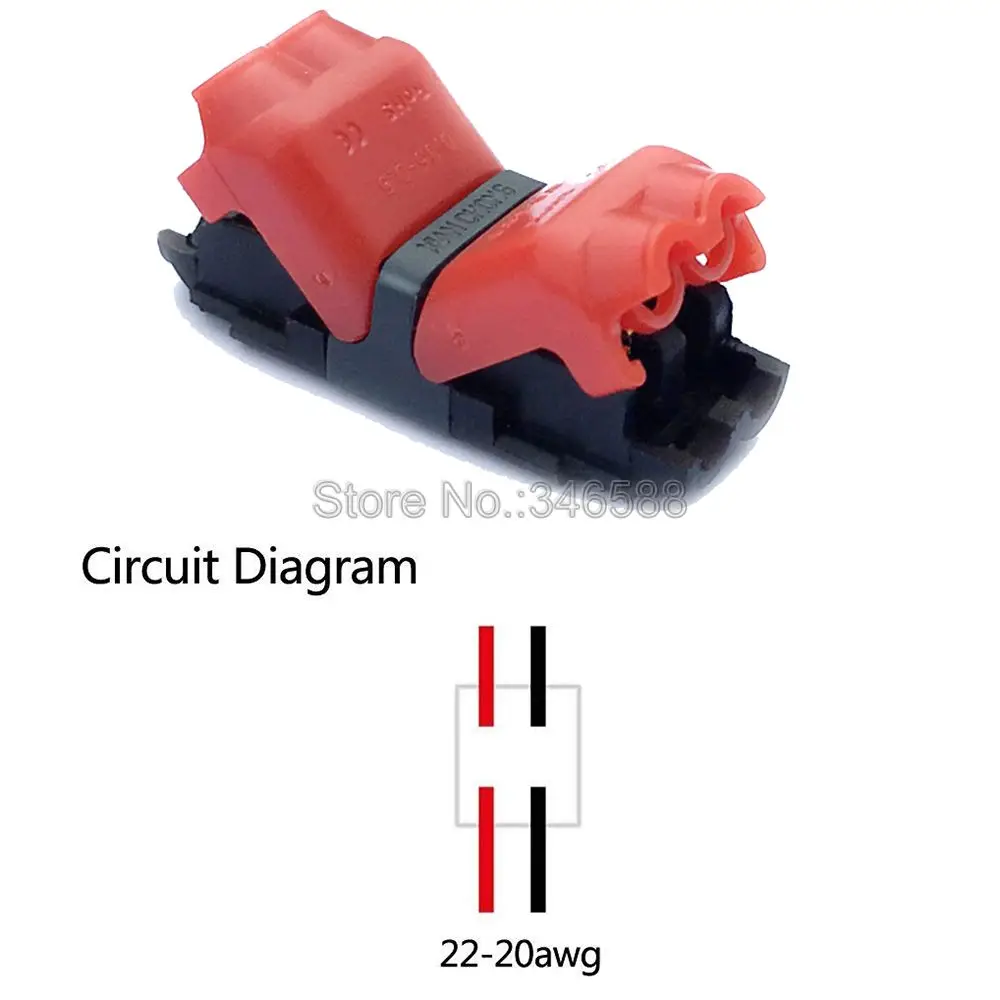 5 шт. I образный электрический соединитель для быстрого сращивания проводов 2