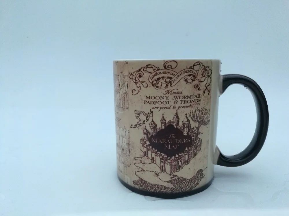 mugs Marauder's Map heat reveal art mug marauders map i solemnly swear that am up to no good | Дом и сад