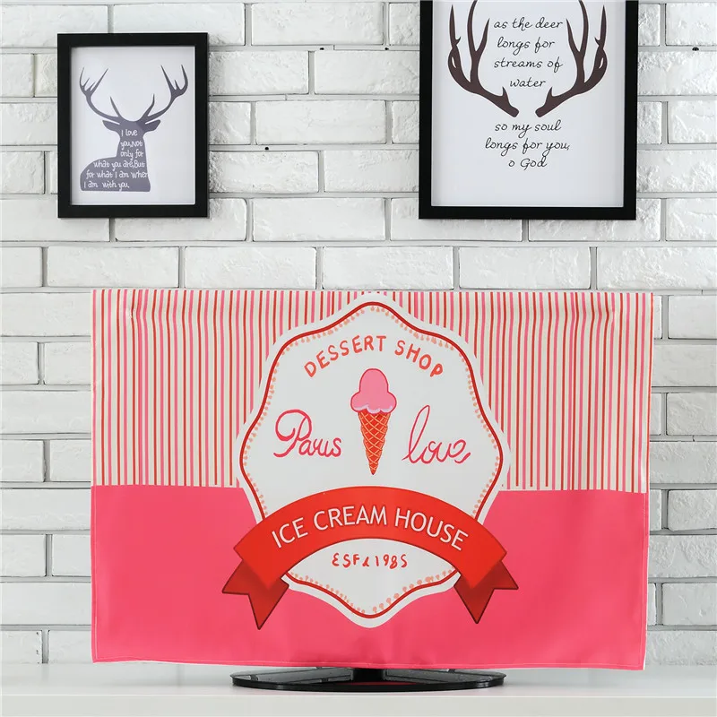 Чехол для настольного компьютера пылезащитный чехол с принтом растений