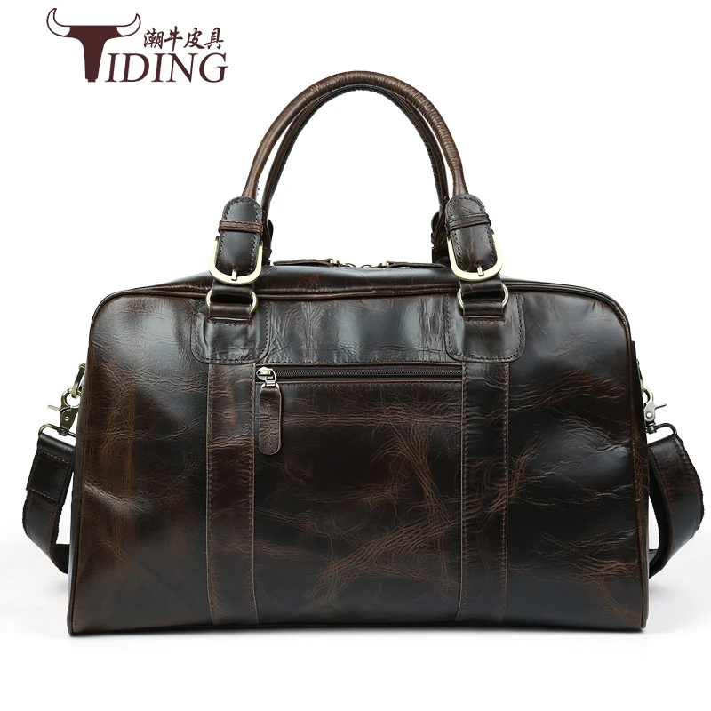 Мужские дорожные сумки из коровьей кожи 2017 мужские многофункциональная Дорожная