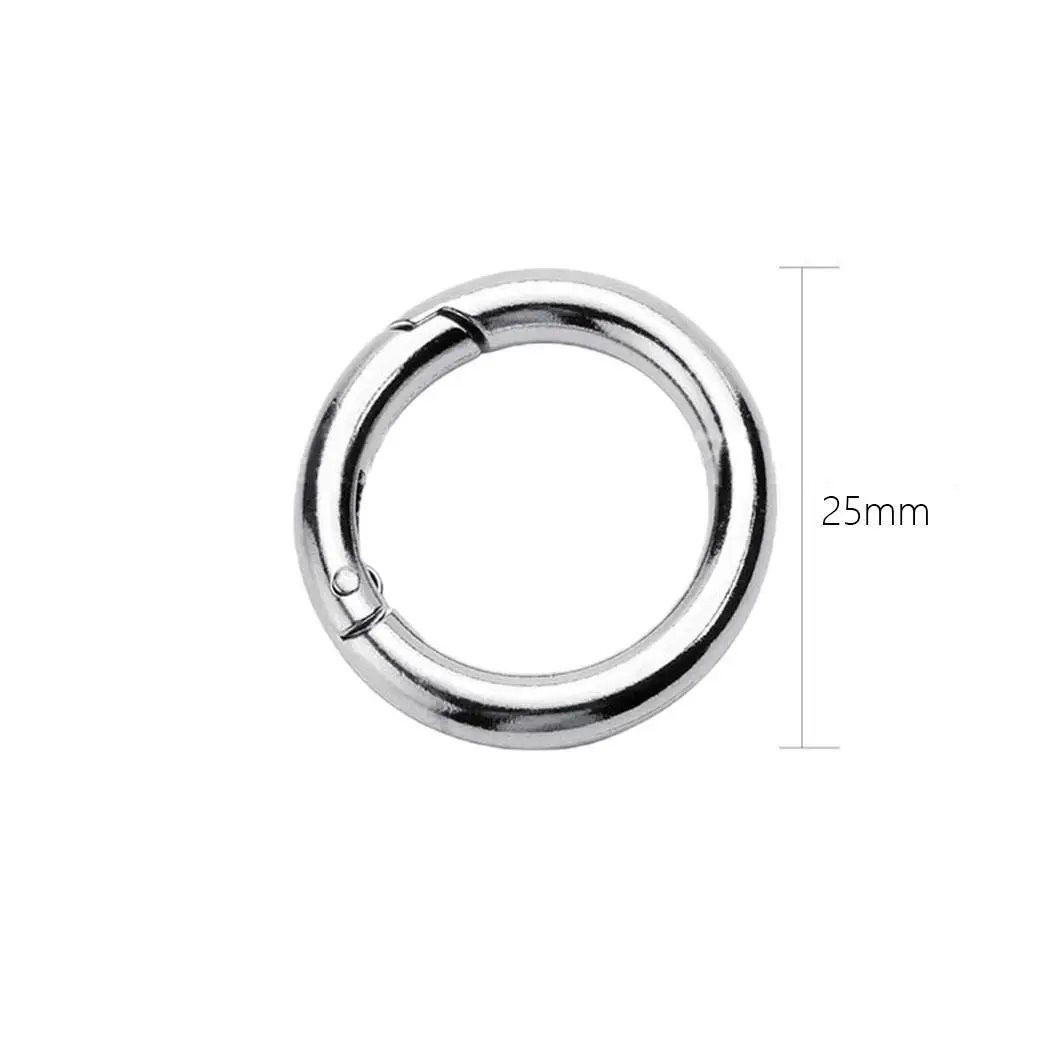 O Ring кошельки сумки круглый пусковой крючок Покрытие брелок оснастки крючки