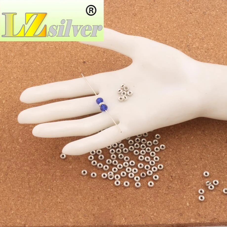 

Screw Thread Rondelle Metal Beads 4.9x4.9mm 1000pcs zinc alloy Spacers Jewelry Findings L575