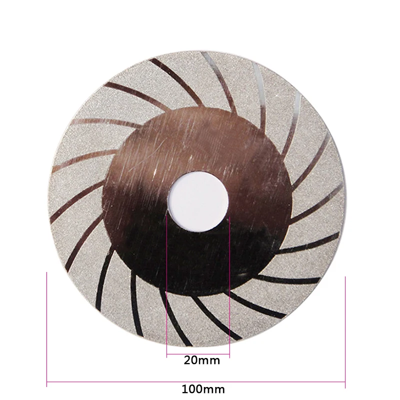 Алмазный режущий диск 100 мм для вращающихся инструментов dremel аксессуары