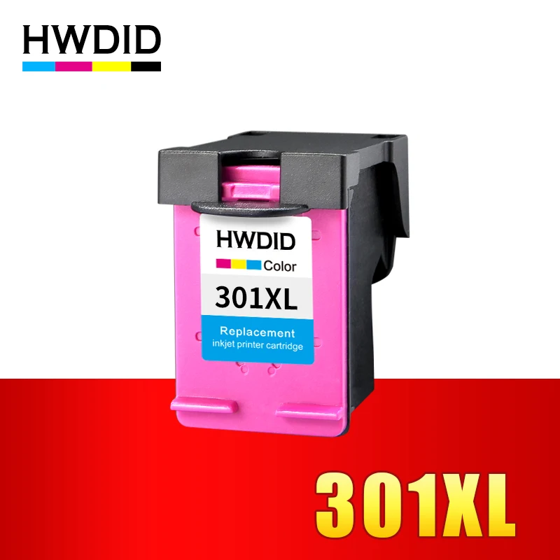 HWDID 301XL заправленный картридж Замена для HP 301 xl TRI COLOR Deskjet 1000 1050 2000 2050 2510 3000 3050 3052