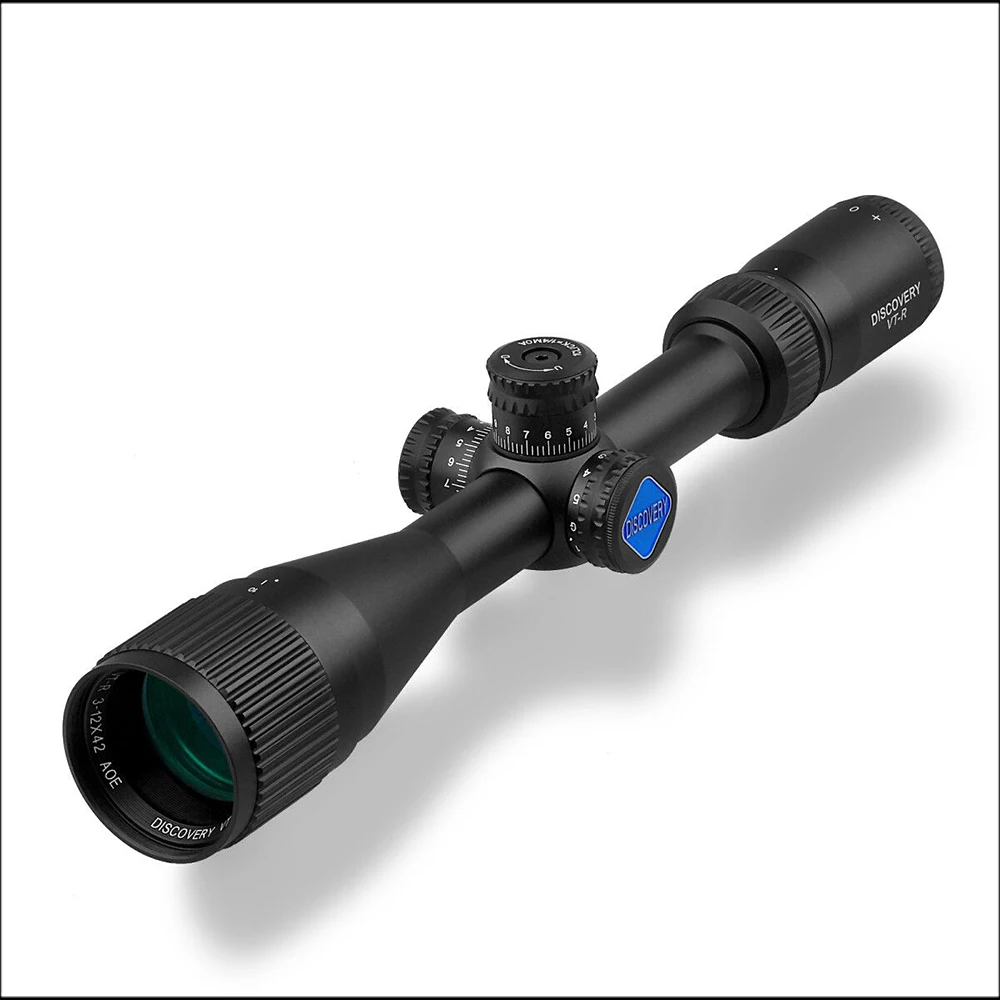 Discovery оптический прицел VT R 3 12X42 AOE HMD SFP IR MIL дальность стрельбы Охота коллиматор