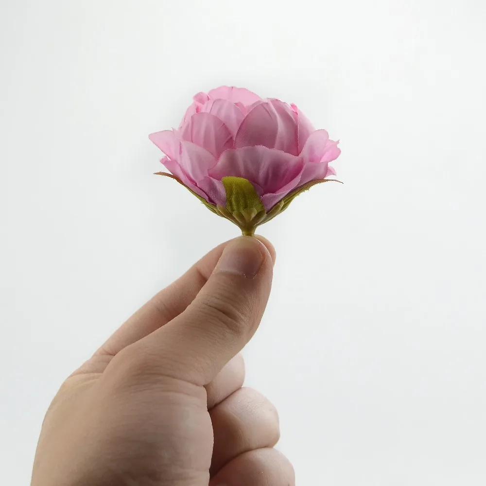 Искусственные пионы для украшения свадьбы 10 шт. 5 см декоративные венки