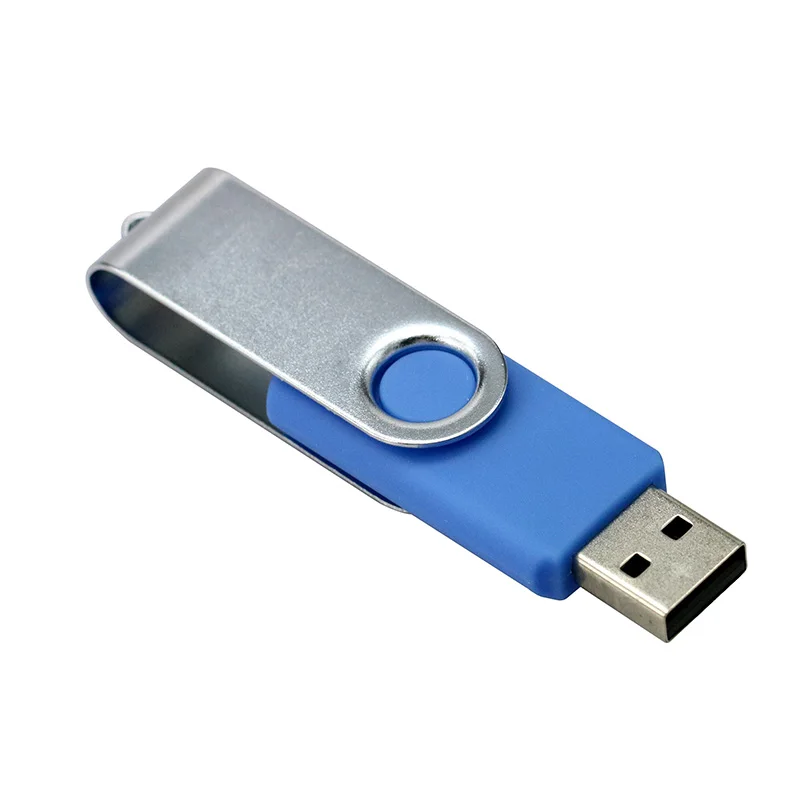 Металлический вращающийся USB флеш накопитель 256 ГБ 4 8 16 32 64 высокоскоростной 2 0