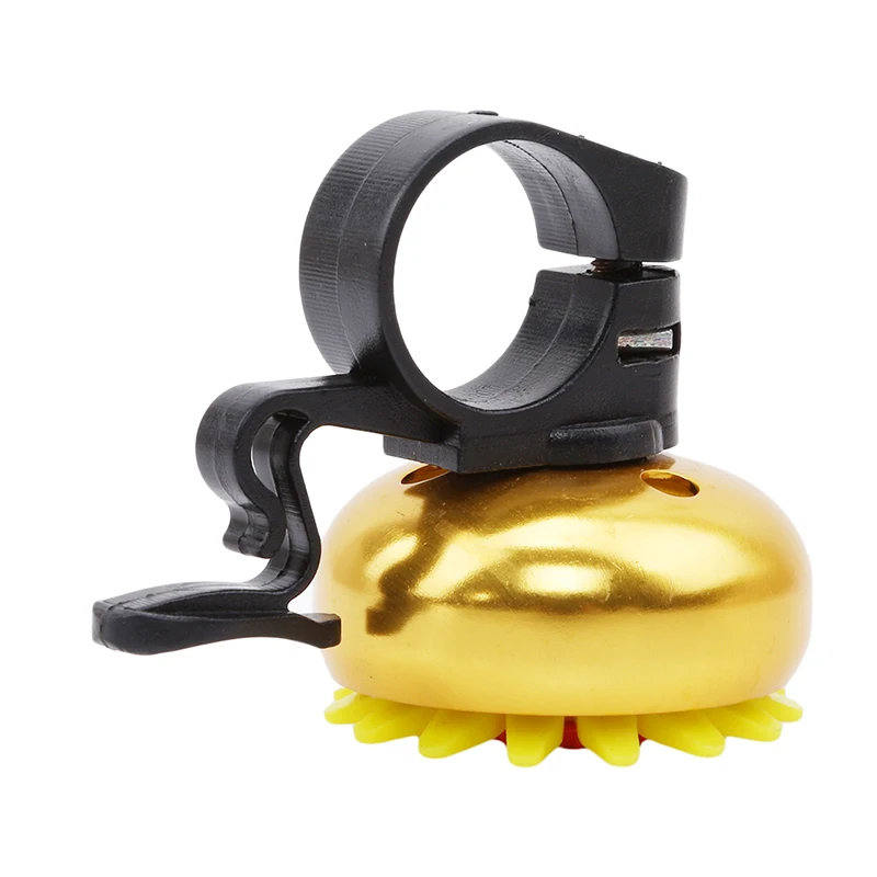 Bicycle Bell Bike Flower Ring Horn Bells Handlebar Ultra-loud Crisp Alarm Horns Metal Useful Safety | Спорт и развлечения