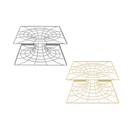 Индивидуальный креативный трехслойный стерео значок с геометрическим рисунком и визуальной иллюзией модные уникальные украшения для костюма