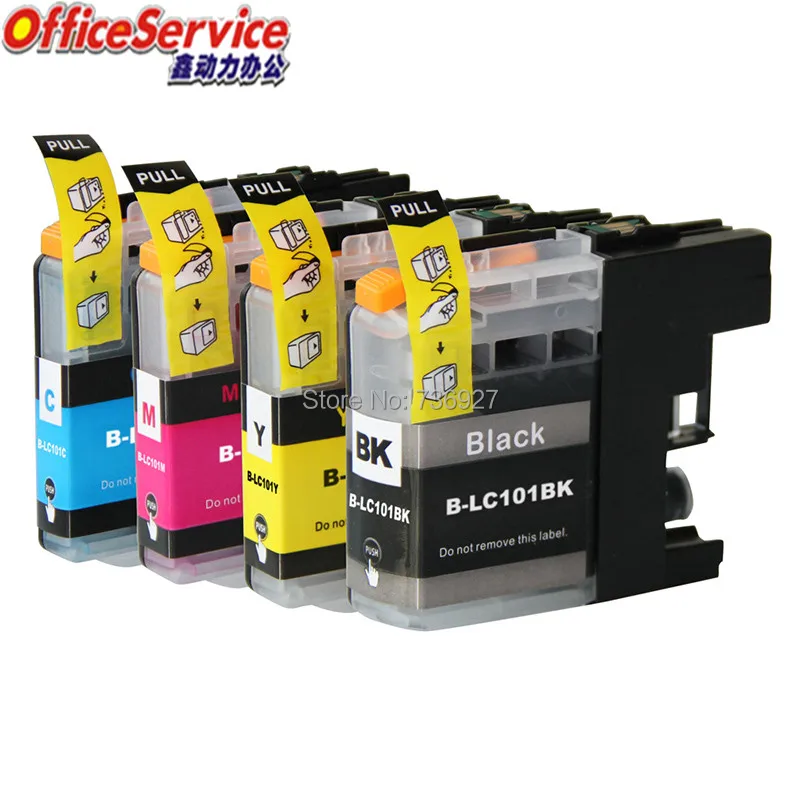 5X LC101 LC103 Совместимый струйный картридж для принтера Brother MFC J470DW J475DW J870DW|inkjet