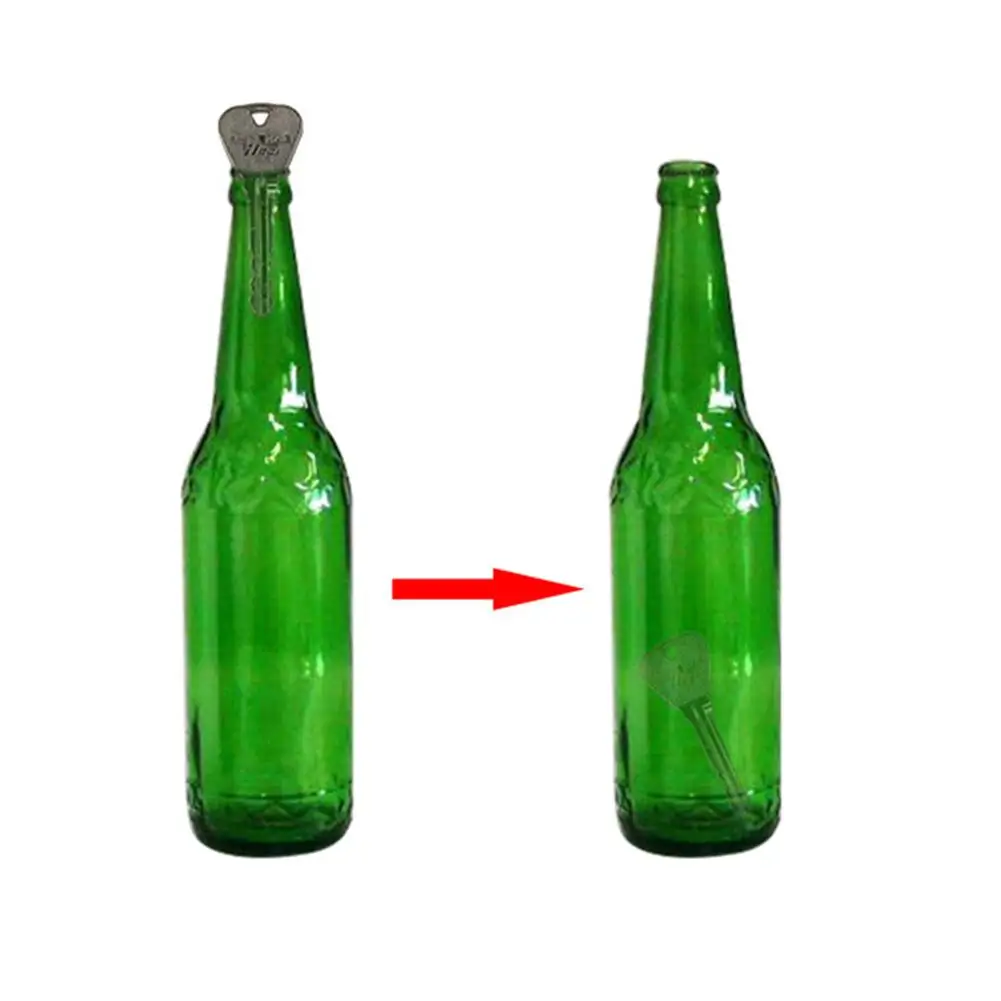 2 шт./упак. легко делать фокусы Иллюзия Ключ быть в бутылке сложить ключи