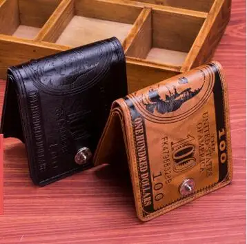 Двойной короткий кошелек Cikou для смены давления на сто юаней | Багаж и сумки