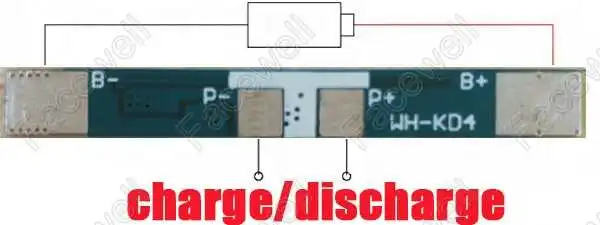 10 шт./лот 1 S 5A lifepo4 bms 18650 батарея PCM Защитная плата для batte pack блок питания игрушки |