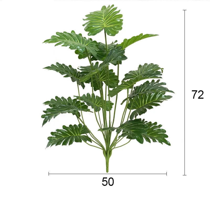 77 см настоящая сенсорная зеленая имитация растения в горшках свадебный фон макет