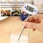 Цифровой термометр в форме контакта, карманный Кухонный Термометр для мгновенного считывания масла
