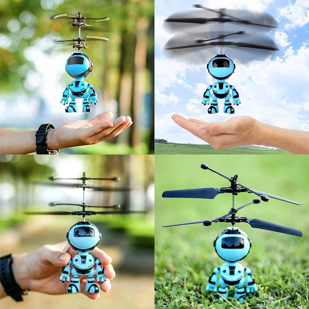 Плавающий робот подвесной самолет подвеска Пластик баланс детская игрушка Drone