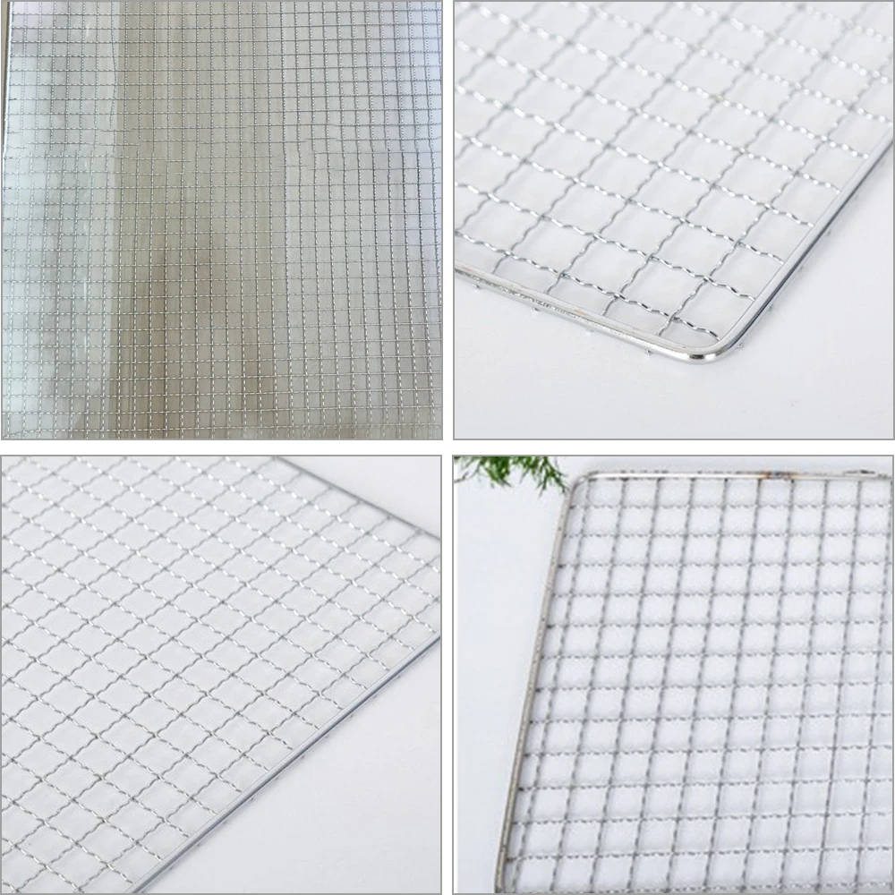 B 3 размера антипригарный гриль для барбекю лист вкладыши коврики антипригарная