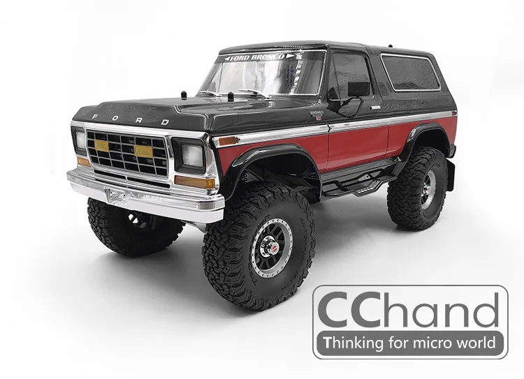 CChand металлический передний бампер для TRX-4 TRX4 Ford BRONCO RC Автомобильная игрушка |