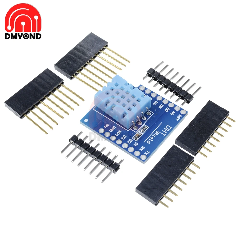 Для Wemos D1 Mini DHT11 цифровая одинарная шина датчик температуры и влажности Щит Модуль