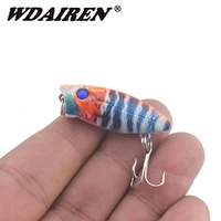 1pcs 3 5cm 2 7g popper wobblers fishing lure artificial hard baits swimbait crankbaits pesca lures winter fishing tackle wd 385
