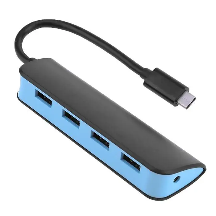 USB 3 1 Type C 4 порта HUB СВЕТОДИОДНЫЙ индикатор для состояния питания. Прибл. 20 5 см/8