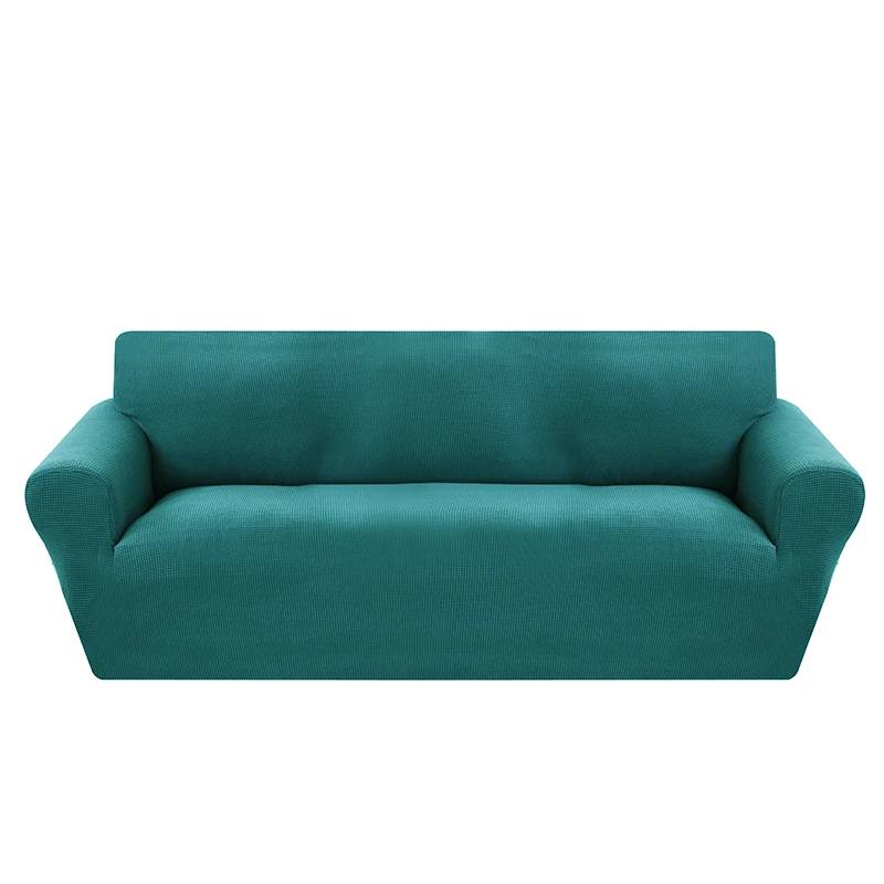turquoise Современные жаккардовые чехлы для диванов для гостиной, секционные чехлы для диванов, эластичные чехлы для диванов, плотные чехлы для диванов - Цвет: turquoise
