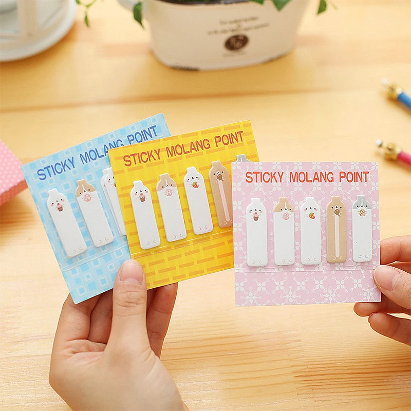 CXZY Potato rabbit sticky notes милый индекс вкладка блокнот планировщик наклейки Скрапбукинг