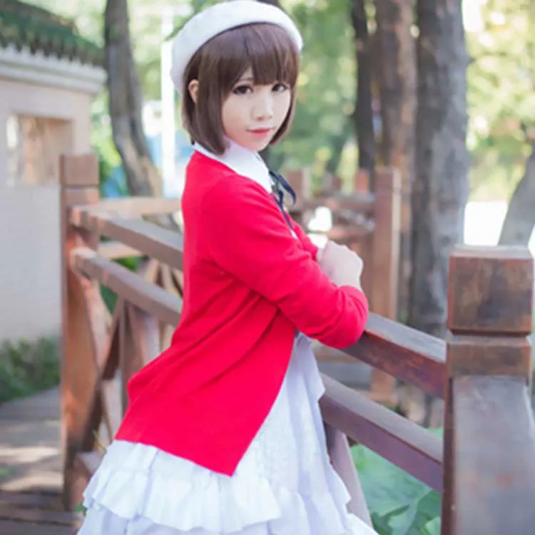 Новое поступление Saenai Heroine no Sodate-kata Kato Megumi Униформа косплей костюм платье любого