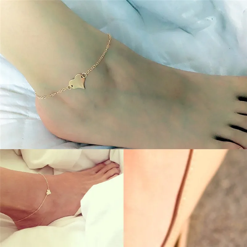 Браслеты на лодыжку 2 шт. ювелирные украшения для пляжа танцев свадьбы сандалии с