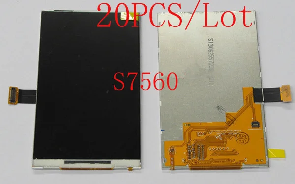 (SS2S756020AM)(Warranty 6 Months)(20PCS by AM DHL EMS)100% High Quality Guarantee for Samsung S7560 LCD Screen Display|ems specification|ems