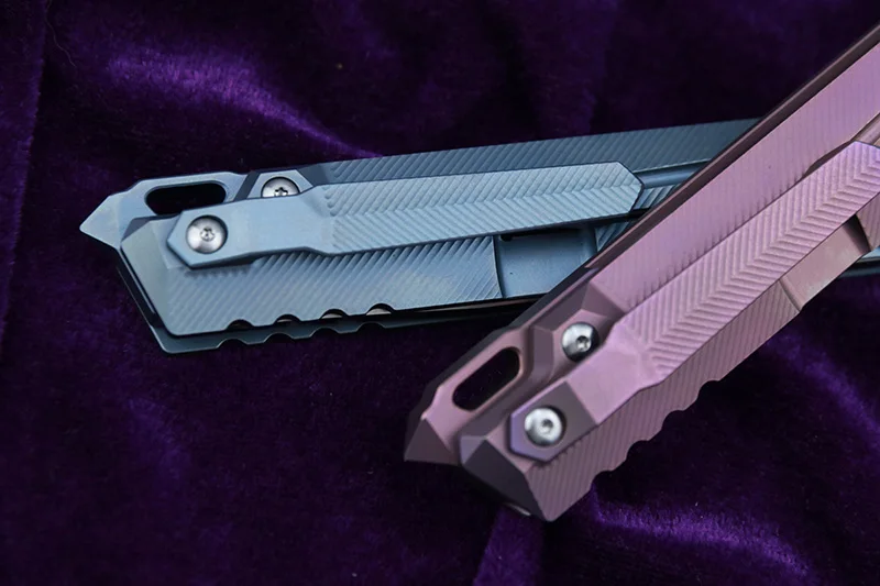 LEMIFSHE JK5311 S35VN лезвие Флиппер складной нож шарикоподшипник TC4 титановая ручка Охота Кемпинг Фрукты Ножи EDC инструменты