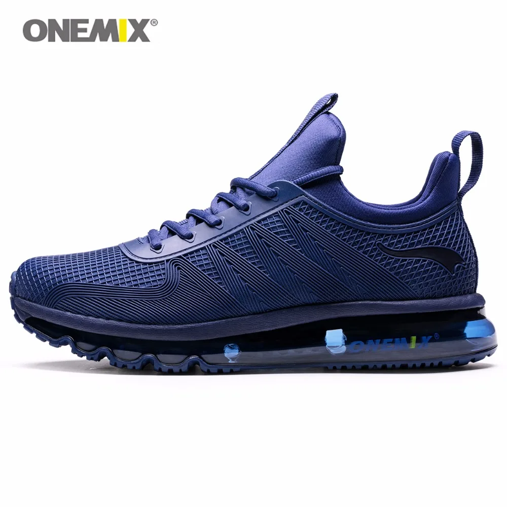 Спортивная обувь ONEMIX с воздушной подушкой дышащие вязаные кроссовки KPU для
