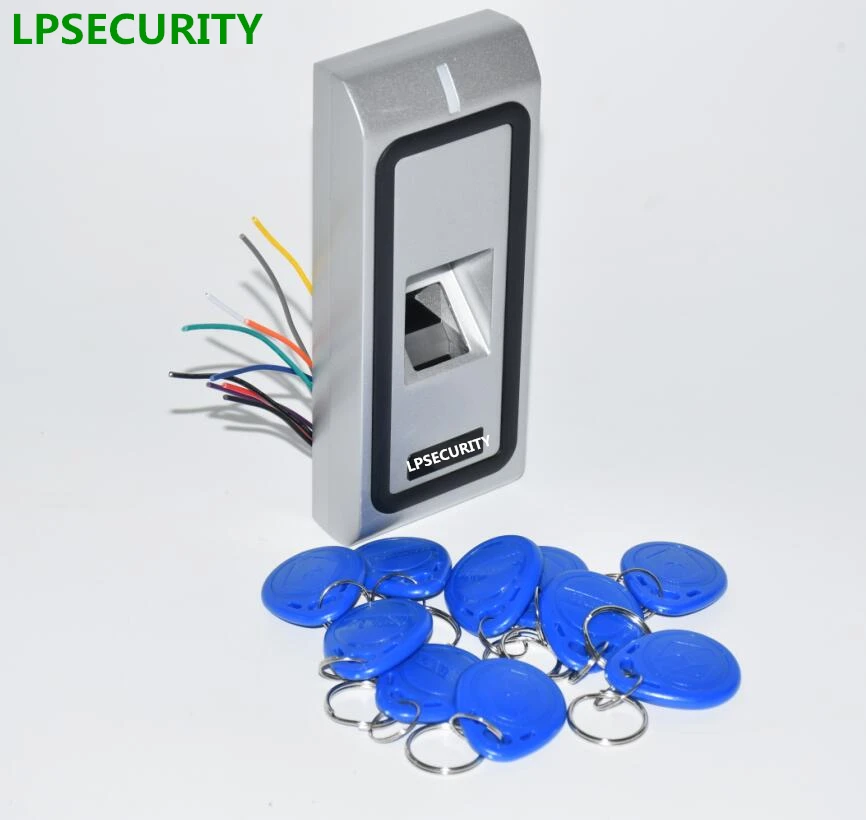 LPSECURITY доступа биометрические отпечатки контроллер RFID считыватель для двери