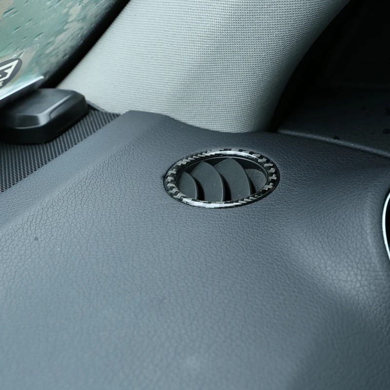 2 шт. мягкое углеродное волокно для Mercedes Benz C Class W204 2005-2012 вентиляционное отверстие