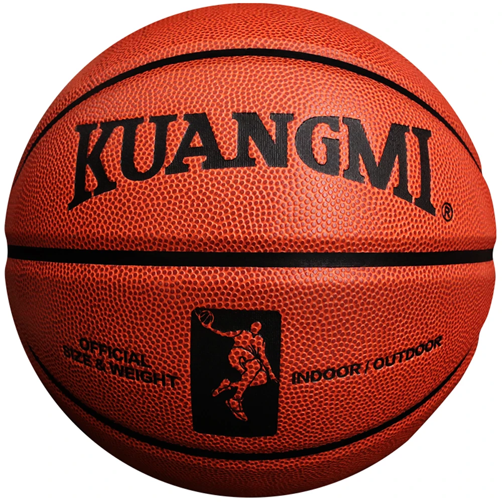 Kuangmi новый сезон Баскетбол мяч нетбол игры Training PU Официальный Размеры 7 Крытый
