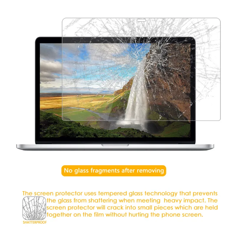 Защитное стекло для Macbook Air 11 дюймов закаленное защитное ZVRUA 9H 6 дюйма модель A1465 A1370