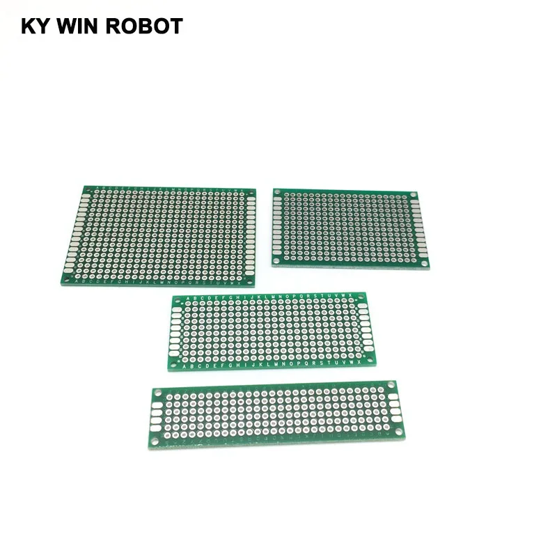 4 шт. 2x8 3x7 4x6 5x7 см двухсторонний медный Прототип pcb универсальная плата |