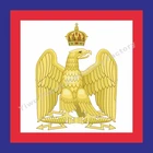 Императорский флаг Наполеона I 120x см (4x4 фута) г 100D полиэстер, высококачественный двухстроченный баннер Ensign, бесплатная доставка