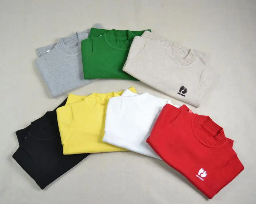 AR FANNY Детский свитер на осень и зиму. Свитер с круглым вырезом для мальчиков